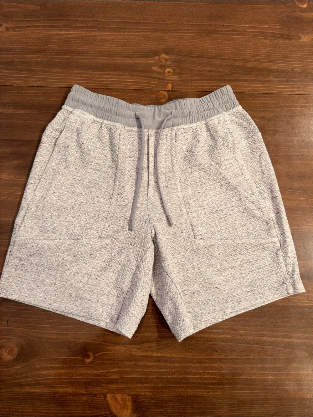 lululemon Men's At-Ease Heather Gray Shorts